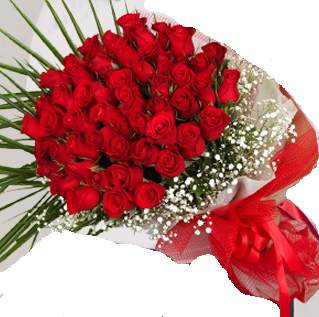 51 adet kırmızı gül buketi Ankara çiçek gönderme sitemiz güvenlidir