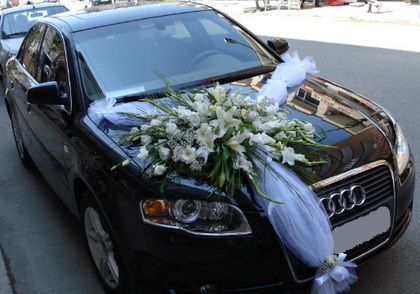 Ankara ucuz araç süsleme düğün arabası süslemesi