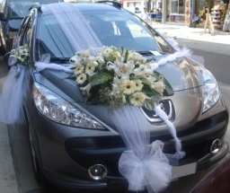 Ankara araç süsleme düğün arabası süslemesi